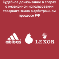 Судебное доказывание в спорах о незаконном использовании товарного знака в арбитражном процессе РФ